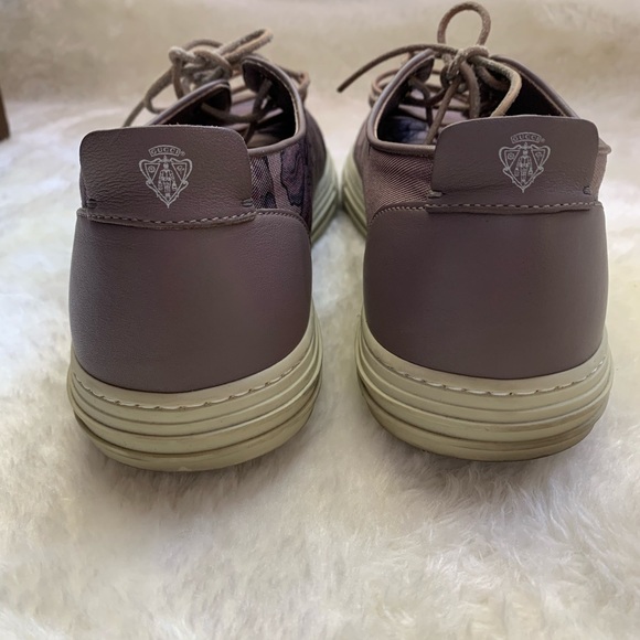 CSD Gucci Floral Print Fabric and Leather Sneaker - Picture 5 of 8